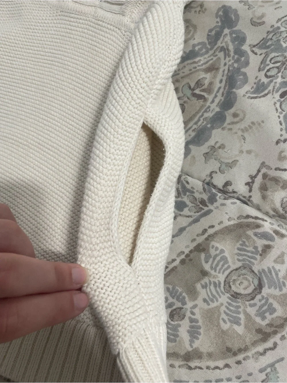 Baby GAP Cream Poncho